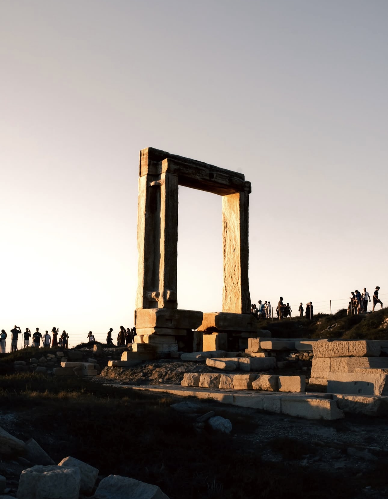 Portal histórico nas Cíclades, Grécia