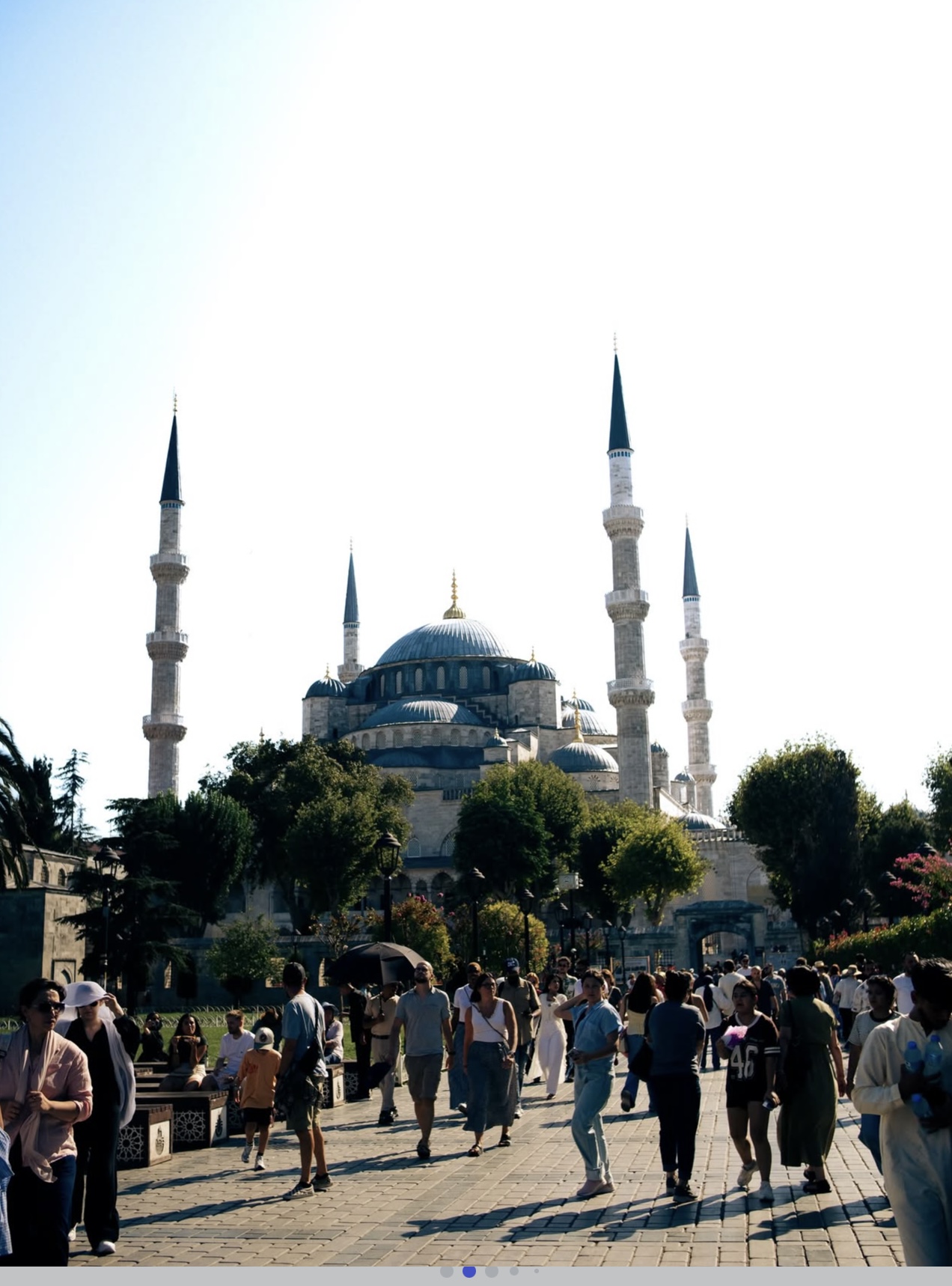 Mesquita histórica em Istambul